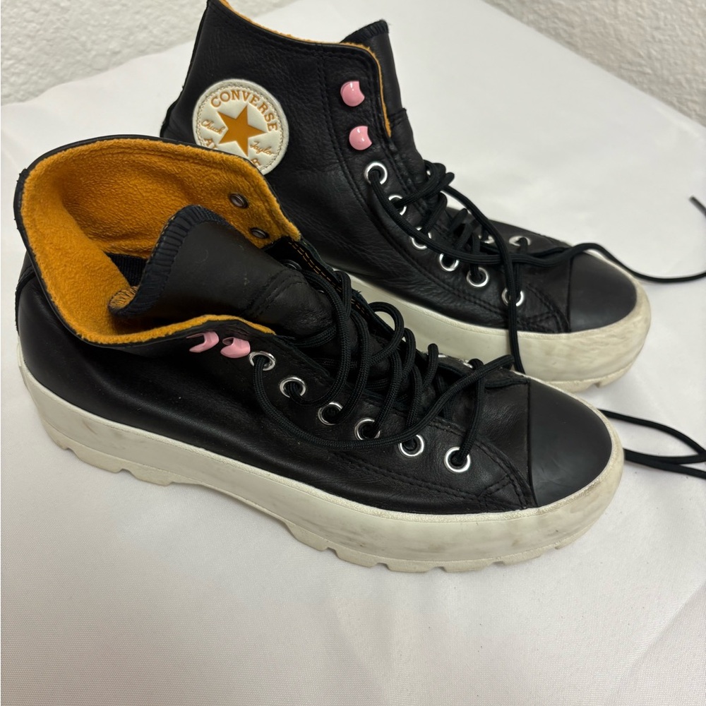 Converse Black High-Top Sneakers